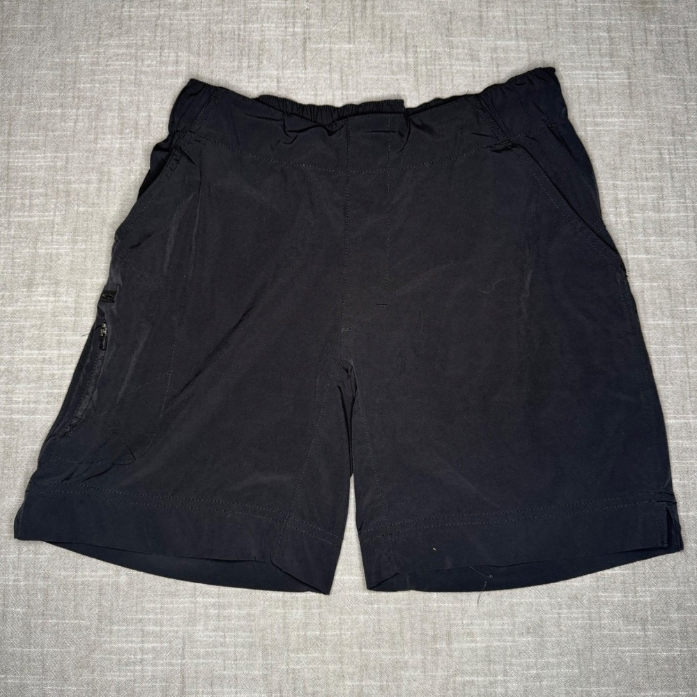 Zoic Mens Black Mountain Biking Shorts Size XS Zipper Pockets Elastic Waist